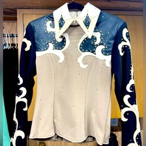 vintage 1849 authentic ranchwear show shirt